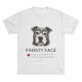 Senior Dog Lover Tee — "Loving My Senior Dogs" Frosty Face Crew